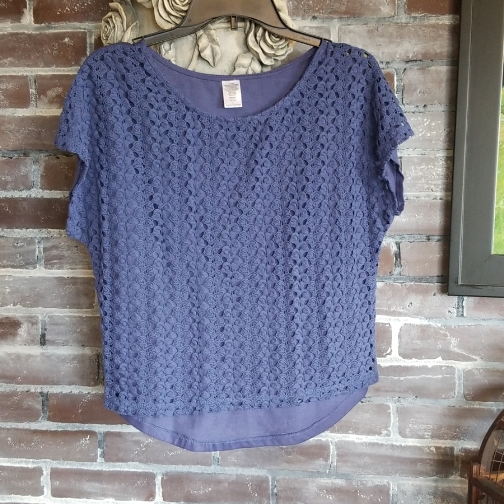 No Brand Name Large Blue Knit Shirt
